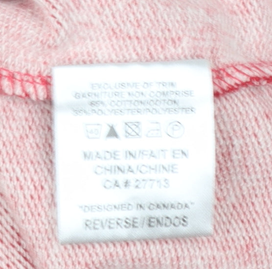 Bruzer Men’s Red 1/4 Zip Cotton Jumper M High Neck Casual Pullover