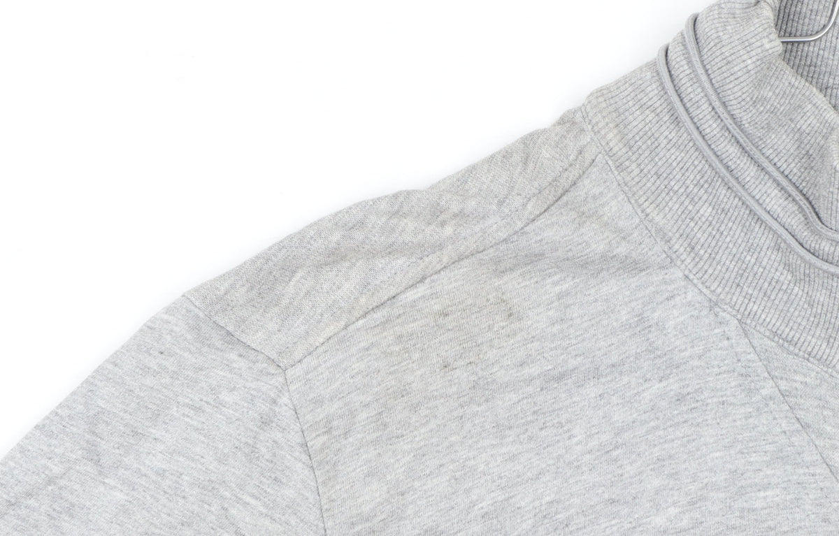 Hugo Boss Men's Grey Full Zip Sweatshirt Size S