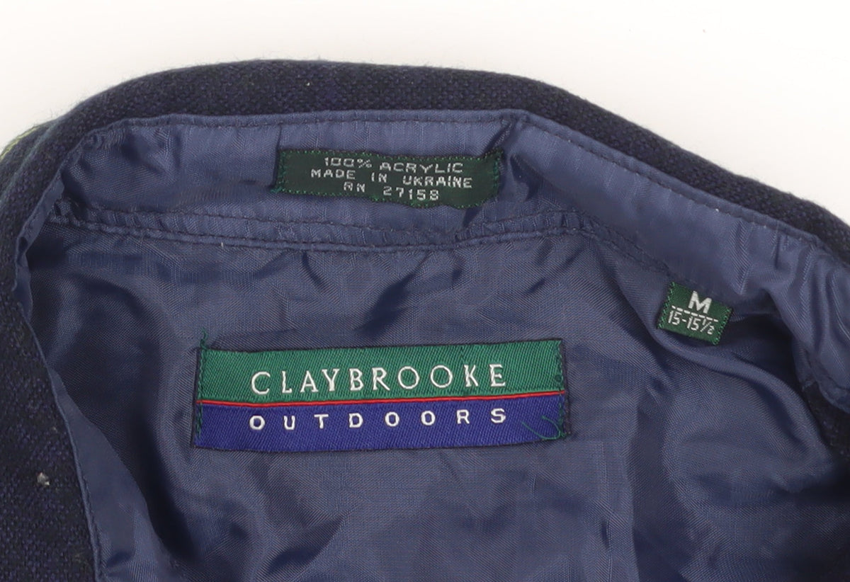 Claybrooke Outdoors Men's Multicoloured Striped Button-Up Shirt M