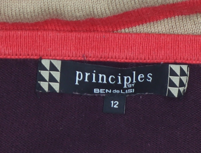 Additional view of Principles by Ben de Lisi Women's Multicoloured Stripe Jumper, size 12