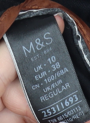 Marks & Spencer Women’s Black Size 10 Regular Dress Pants