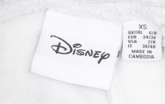 Additional view of Disney women’s grey xs jogger sweatpants with stitch embroidery