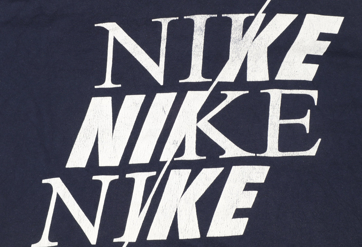 Nike Men's Blue XL Athletic Fit Graphic Sports T-Shirt