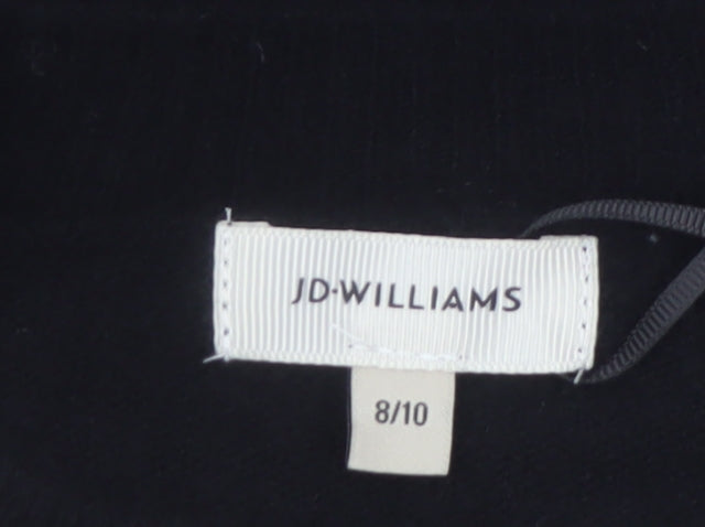 JD Williams Women’s Black Fair Isle Christmas Jumper Size 8/10