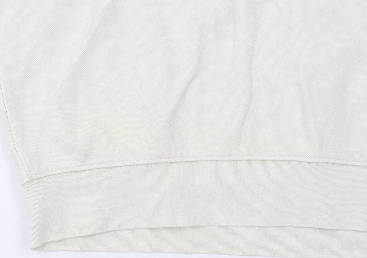 Zara Womens Beige Crew Neck Long Sleeve Pullover Sweatshirt L