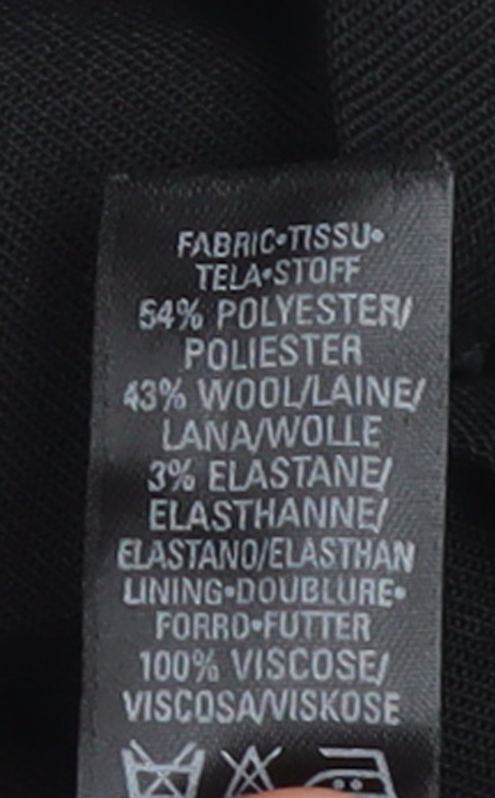 Marks & Spencer Autograph Women's Black Long Wool Blend Trench Coat UK 12
