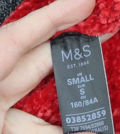 Marks & Spencer Womens Multicoloured Striped Knit Jumper S