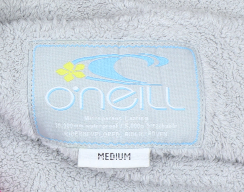 O'Neill Women's Brown Ski Jacket M Hooded Waterproof Winter Coat