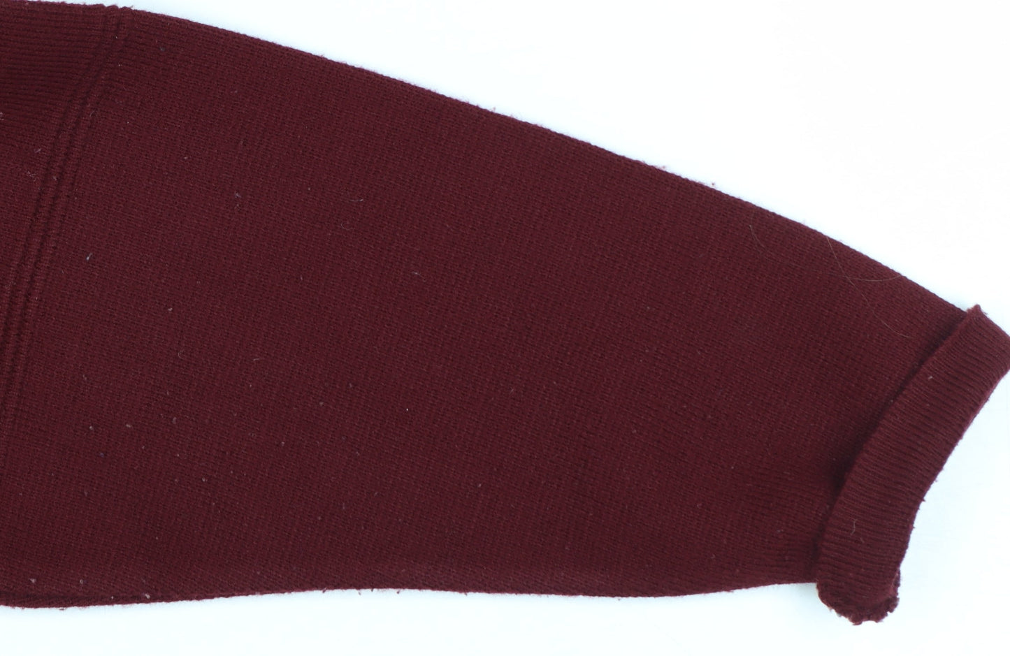 Paramour Women’s Red Embroidered Knit Button Cardigan M