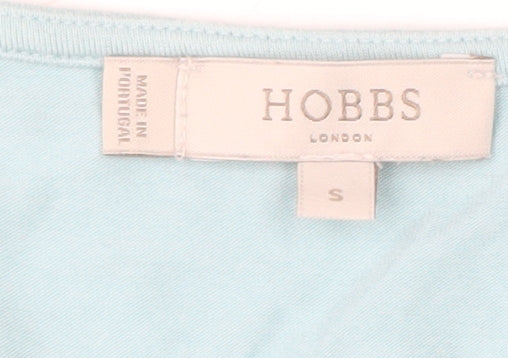 Hobbs Women’s Blue 3/4 Sleeve Rayon Jersey Top Size S