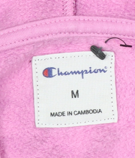 Champion Womens Purple Tie Dye Pullover Hoodie Medium