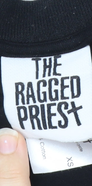 The Ragged Priest Unisex Multicoloured Long Sleeve Cotton Top XS