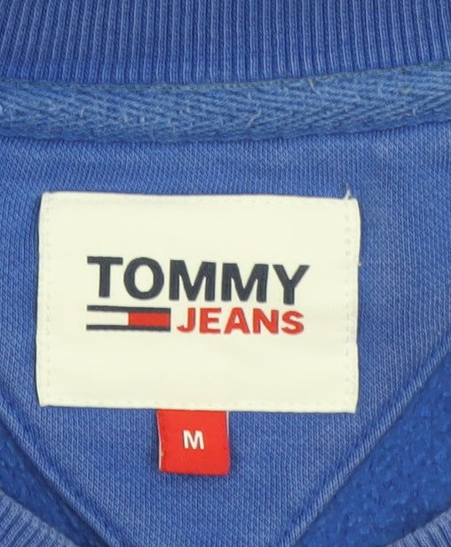 Tommy Jeans Men's Blue Pullover Sweatshirt M Regular Fit