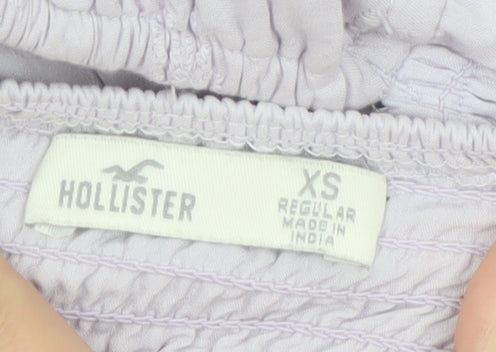 Hollister Women's Purple XS Fit & Flare Sleeveless Dress