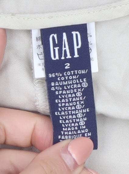 GAP Women’s Beige Cotton Pencil Skirt Size 6 Knee Length