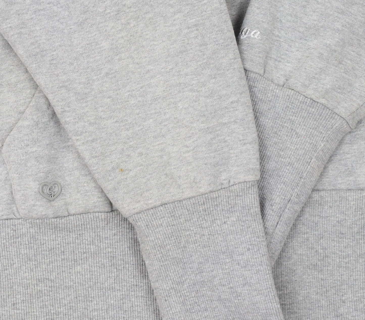 Golddigga Women Grey Size 16 Full Zip Hoodie Sweatshirt