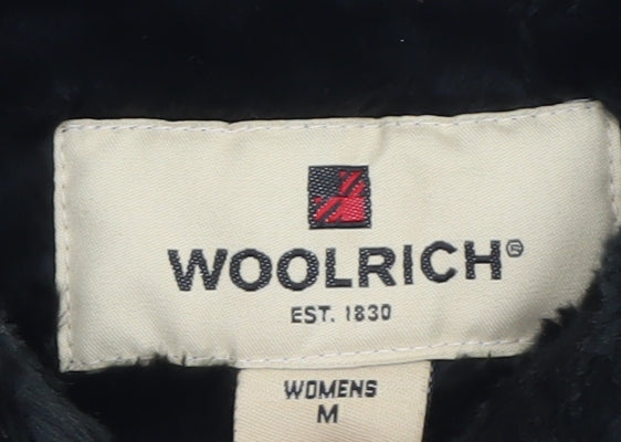 Woolrich Womens Beige Fleece Zip Waistcoat Bodywarmer M