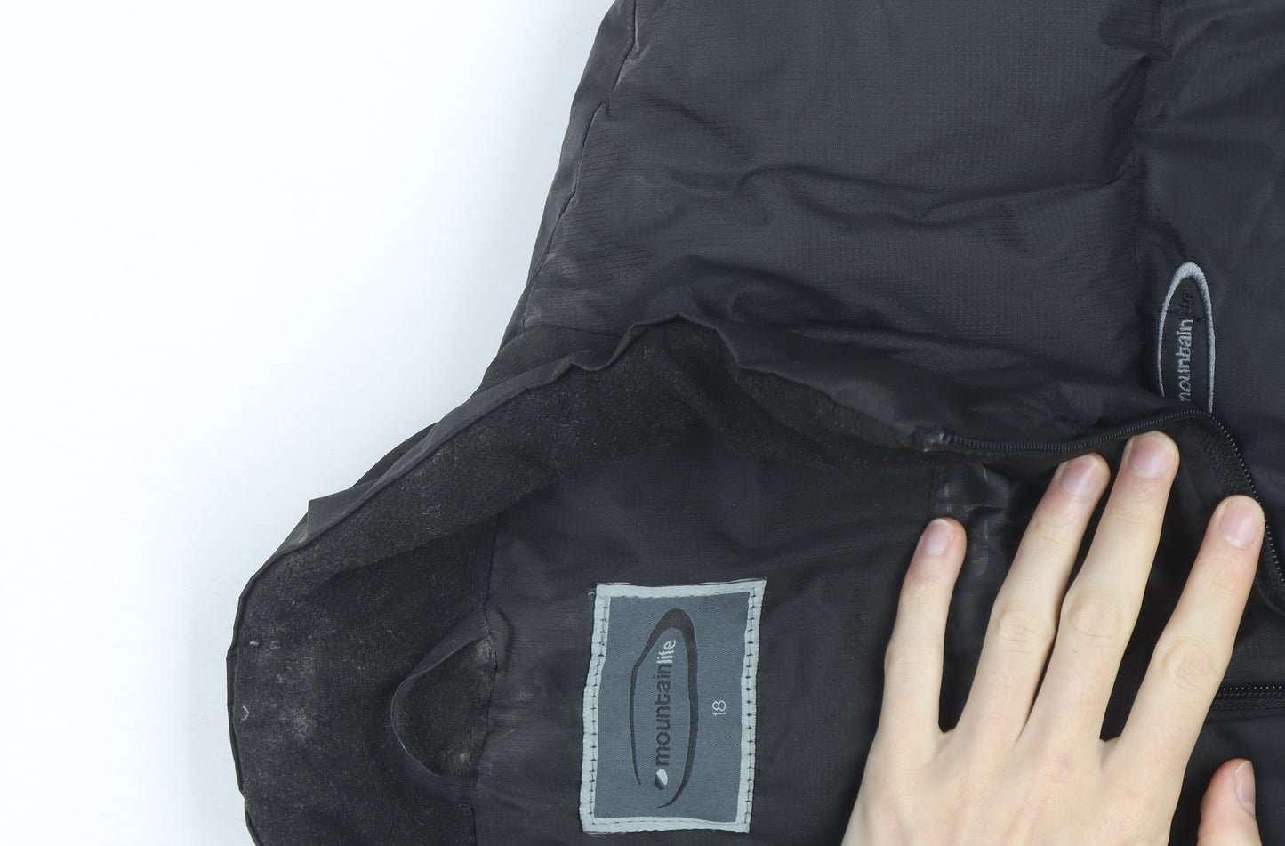 Mountainlife Men Black L Puffer Waistcoat Outdoor Hiking Gilet