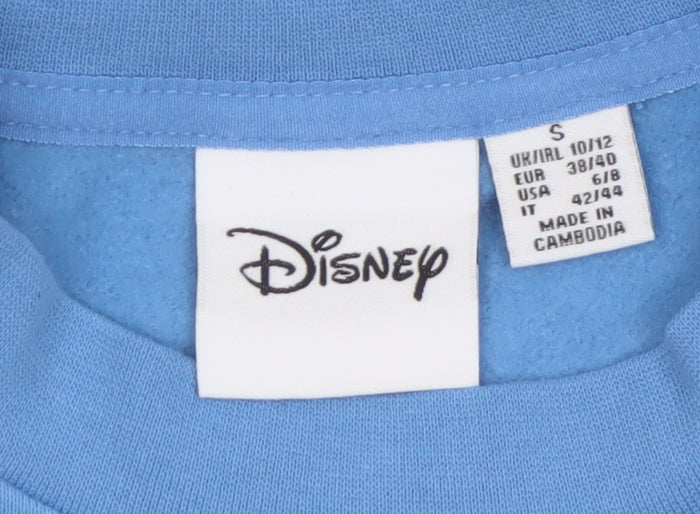 Disney Women’s Blue Stitch Pullover Sweatshirt Size S