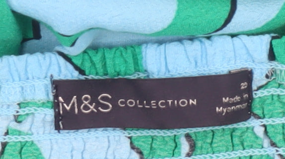 Marks and Spencer Women’s Multicoloured Floral A-Line Dress Size 20