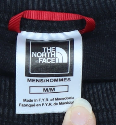 The North Face Men's Black Cotton Crew Neck Pullover Sweatshirt M