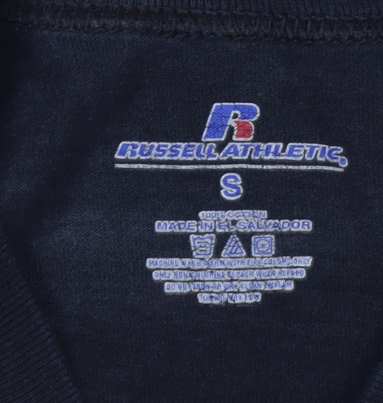 Russell Athletic Men's Black Long Sleeve Wildcats Football T-Shirt Size S