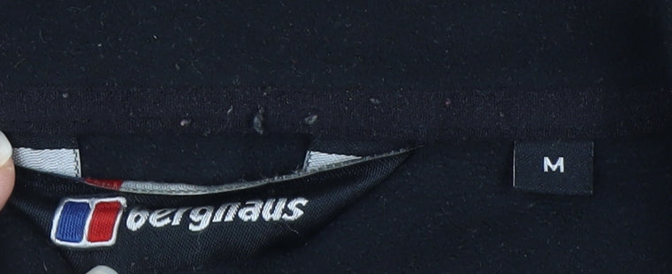 Berghaus Men Black Fleece Full Zip Outdoor Jacket M Regular Fit
