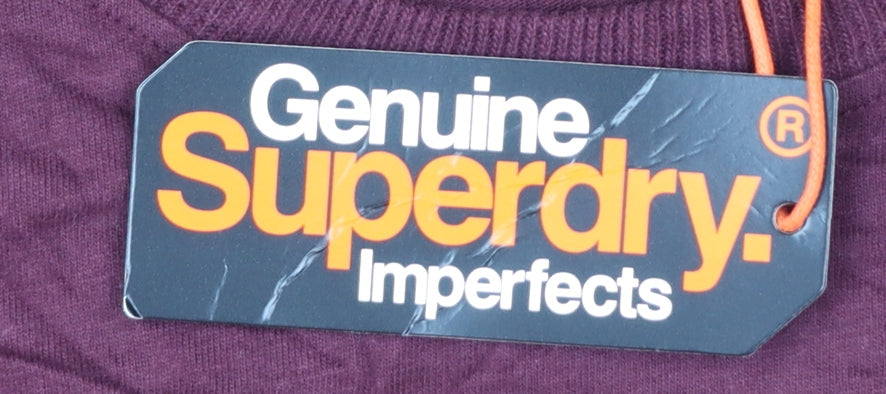 Superdry Men's Red 2XL Graphic Fresh Slogan T-Shirt