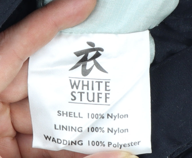 White Stuff Women's Black Snow Pants S Waterproof Insulated Winter Trousers