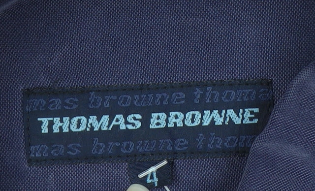 Thomas Browne Men's Blue Long Sleeve Button-Up Shirt Size L