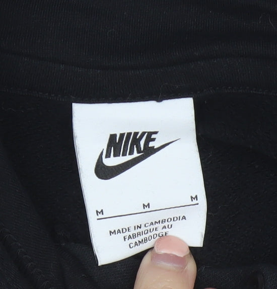 Nike Women's Black Pullover Hoodie Premier League Kicks Medium