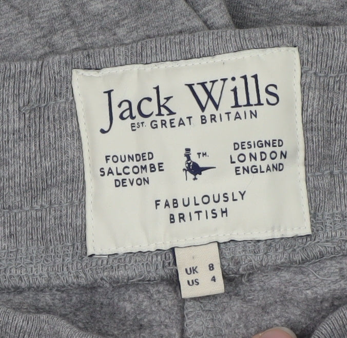 Jack Wills Women's Grey Jogger Sweatpants Size 8
