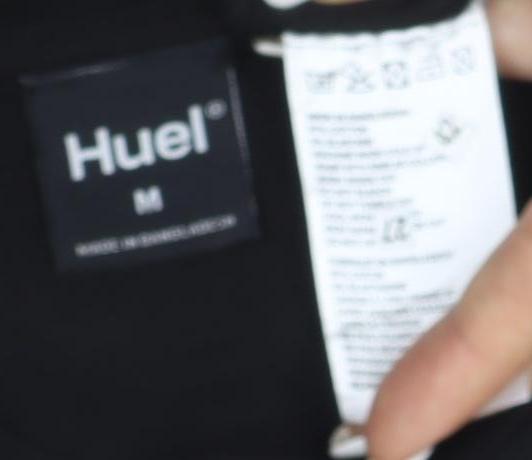 Huel Unisex Black Cotton Crew Neck Short Sleeve T-Shirt M