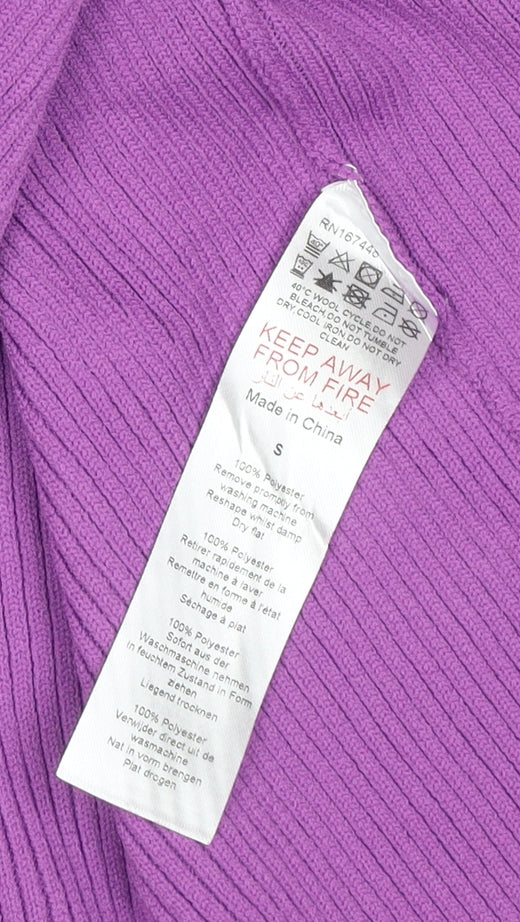 PrettyLittleThing Women’s Purple Bodycon Mini Dress Size S