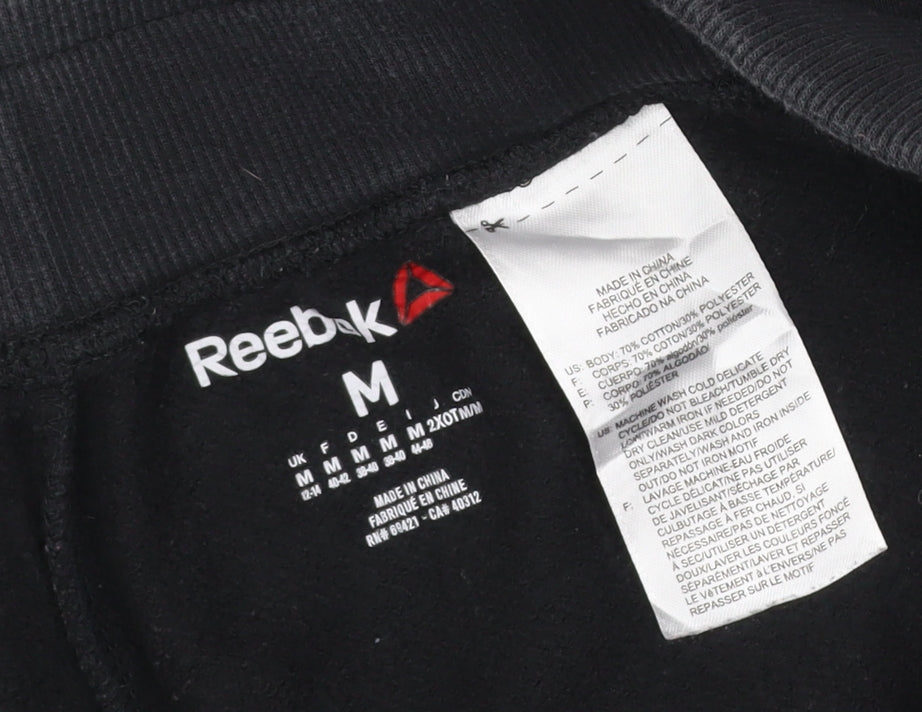 Reebok Men's Black M Jogger Sweatpants Activewear Trousers