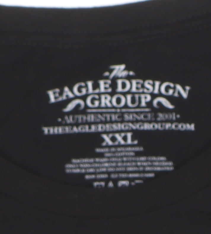 The Eagle Design Group Women’s Black Pirate Couture 2XL Cotton T-Shirt