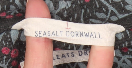 Seasalt Cornwall Women Multicoloured Floral Shift Dress Size 10