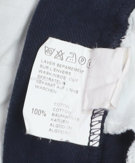 Lee Cooper Mens Blue Straight Jeans 36W 30L 100% Cotton