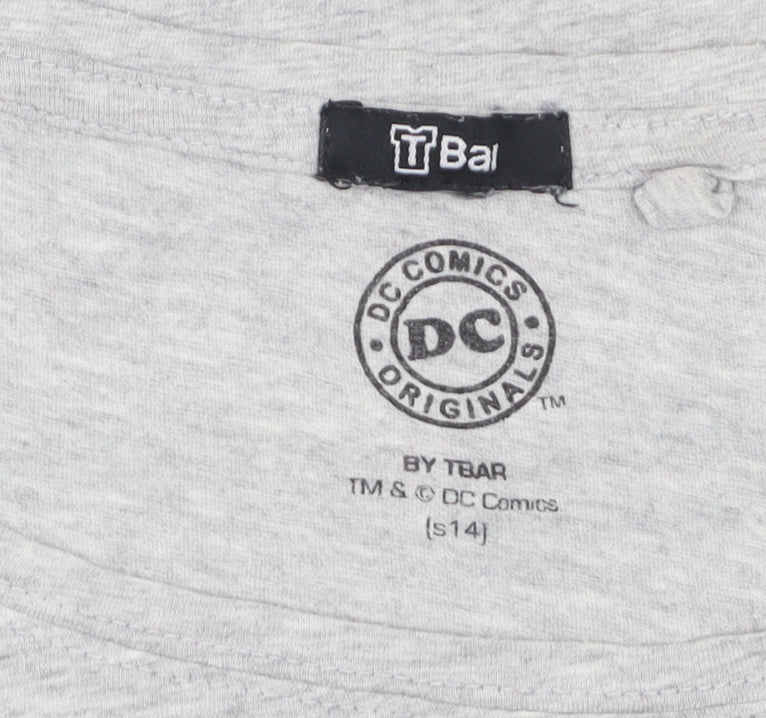 TBar DC Comics Women’s Grey Wonder Woman T-Shirt Size S