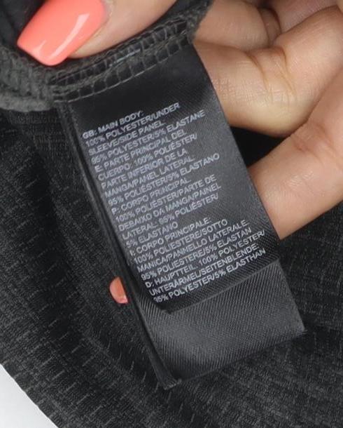 The North Face Womens Black XS Softshell Full Zip Jacket
