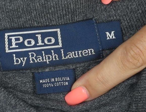 Polo Ralph Lauren Men's Grey Long Sleeve Cotton Polo Shirt M