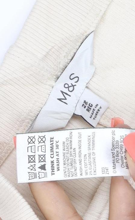 Marks and Spencer Women Beige Size 22 Bodycon Knee Length Sleeveless Dress