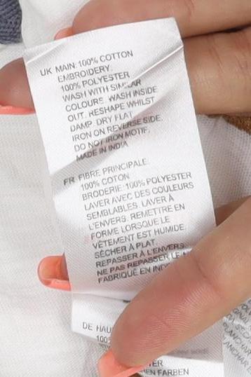 White Stuff Women's White Embroidered Long Sleeve Cotton Tunic UK 16