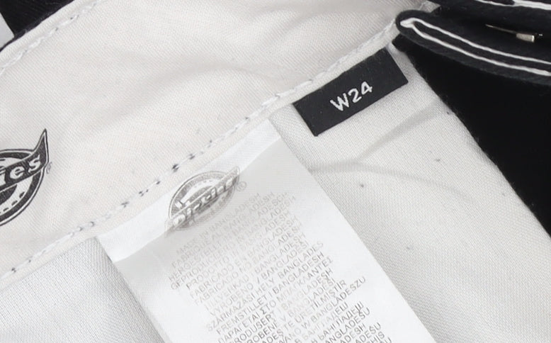 Additional view of Dickies Men’s Black W24 Work Trousers Straight Leg Cotton Blend