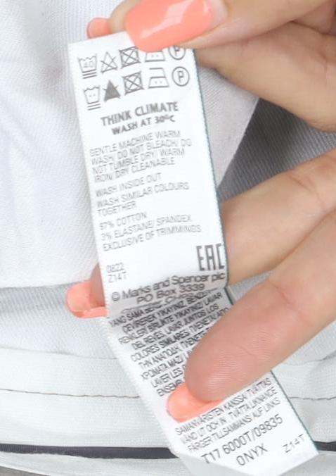 Additional view of Autograph Men’s Grey 32in Regular Straight Formal Dress Trousers