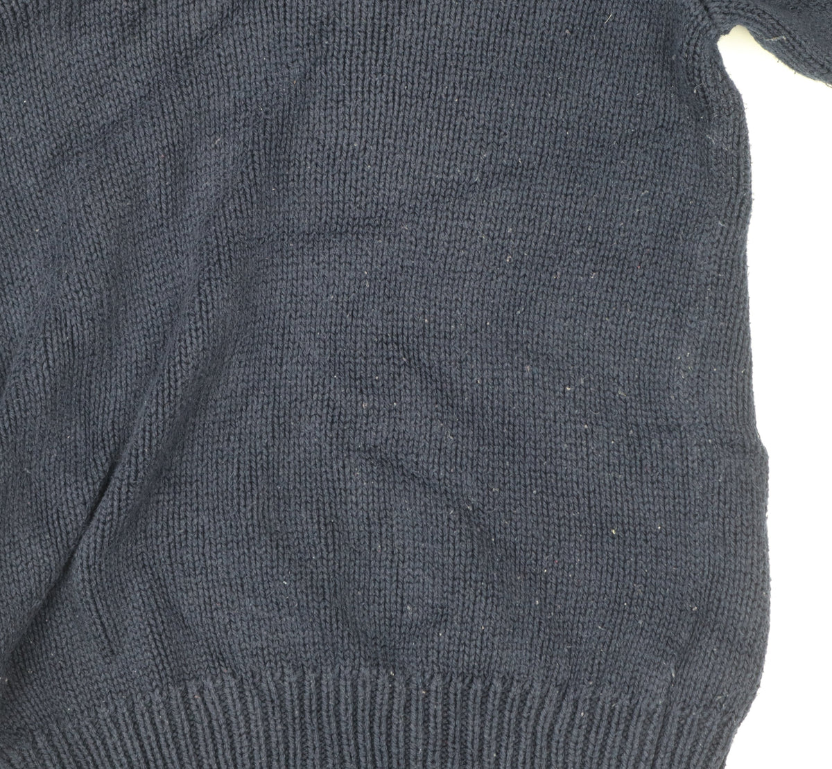 Polo Ralph Lauren Men Blue M Shawl Collar Cotton Pullover Jumper
