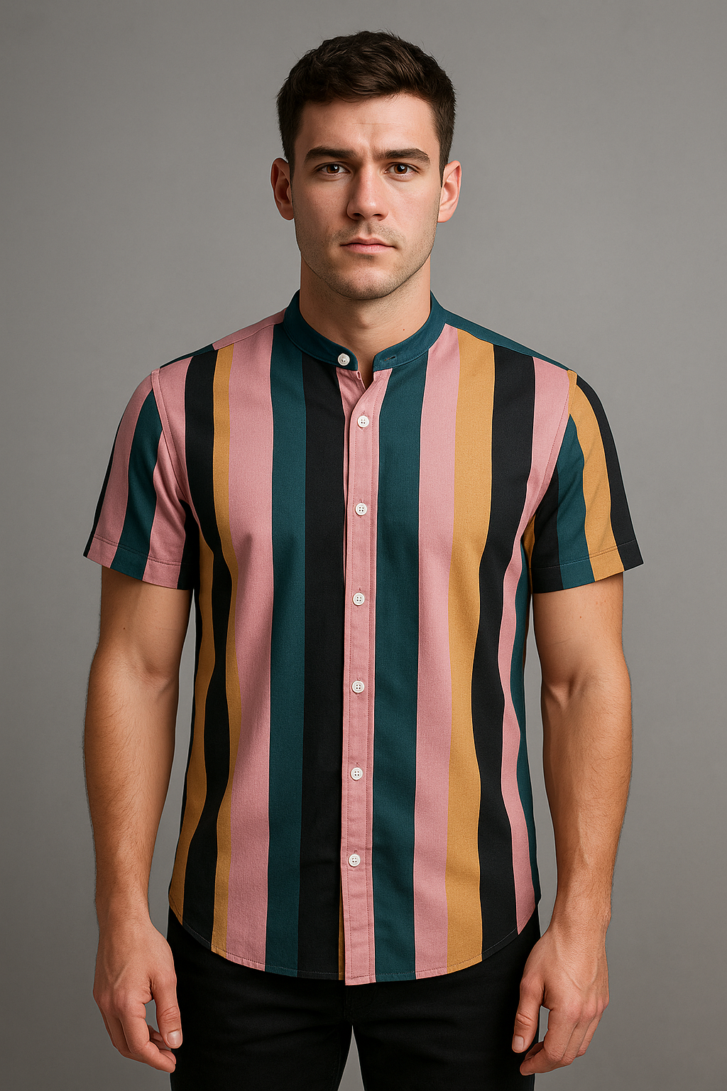 River Island Clothing Bundle - 5 Pack Preloved Mens Casual Shirts