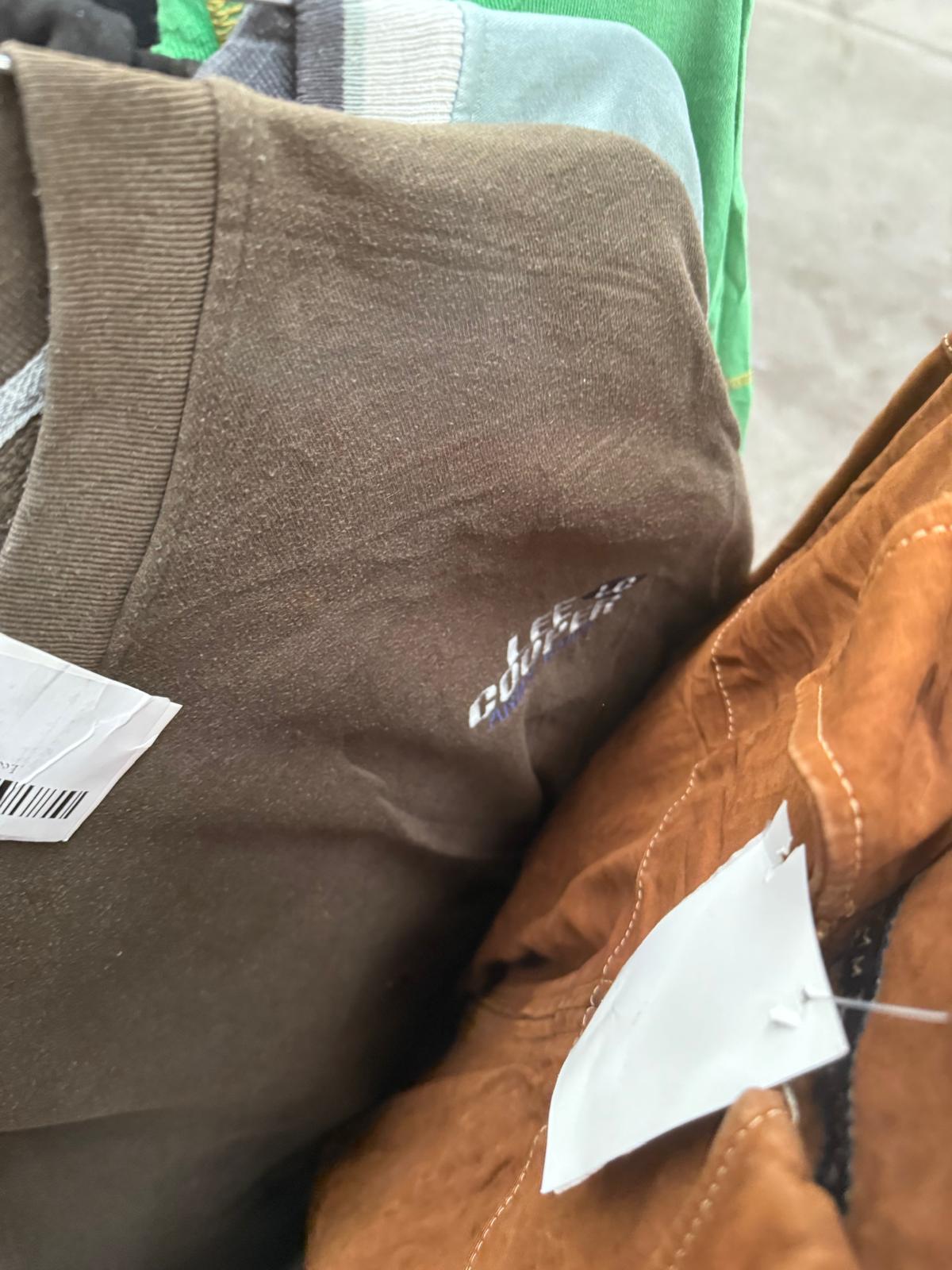 Recycling Centre Branded Mixed Clothing Tops/Sweats 10 Packs