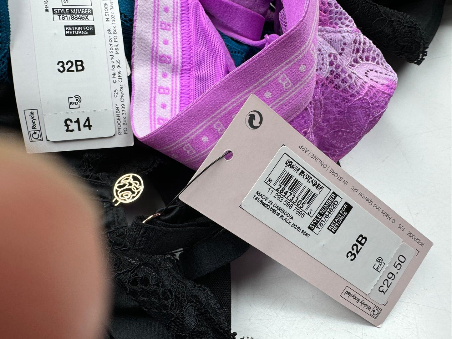 Womens Bras Underwear Like New Or New With Tags 15 Pack