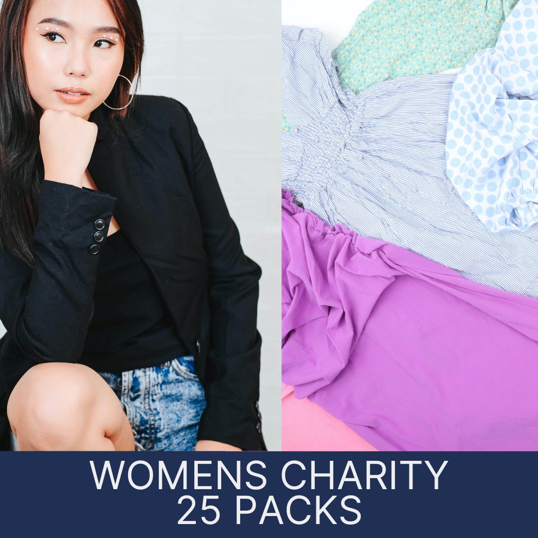 WOMENS RETAIL CHARITY 25 PACKS